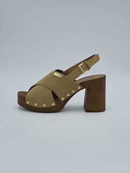 tessy cuir taupe