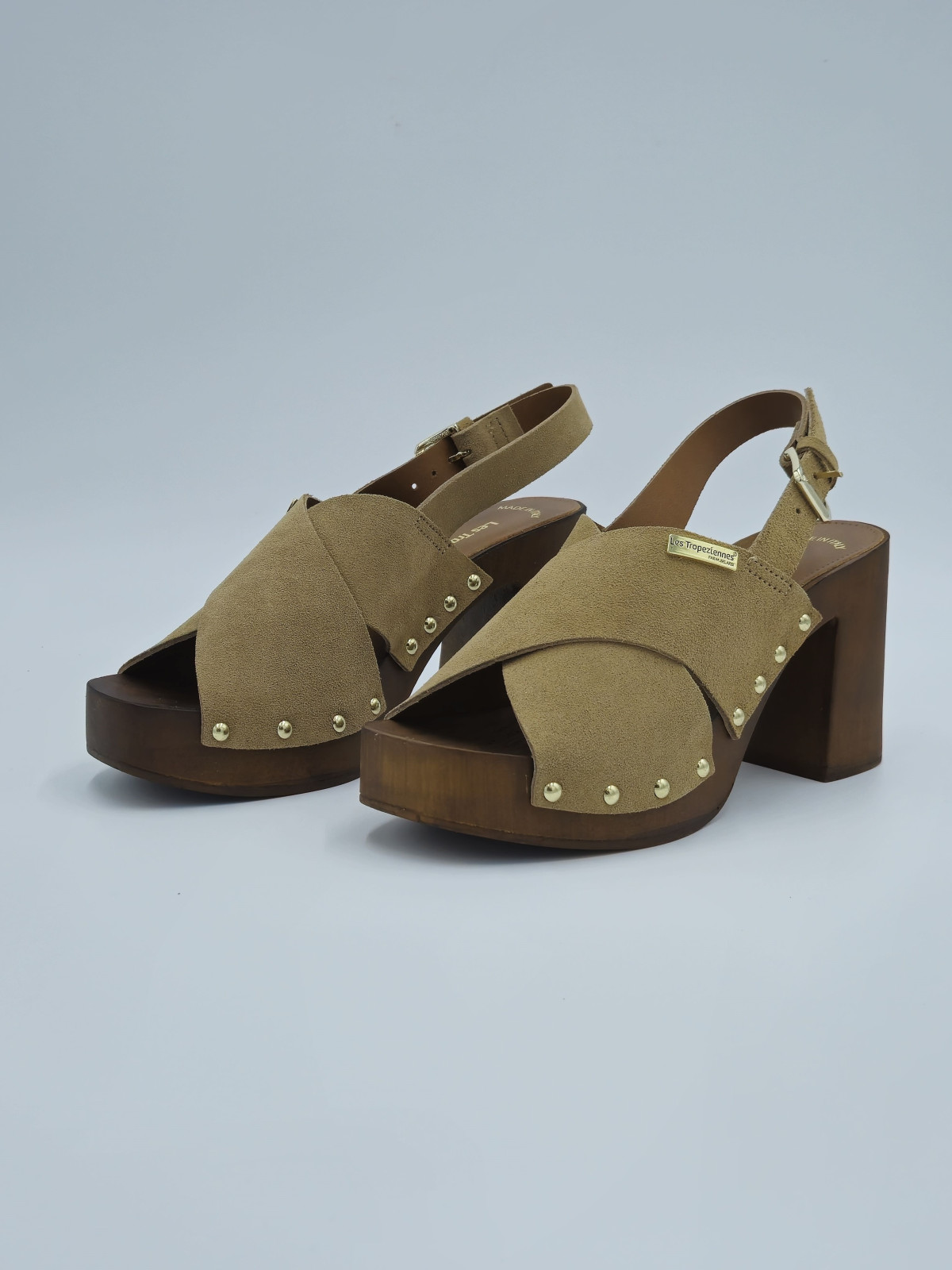 tessy cuir taupe