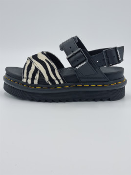 voss ii cuir black/white hair on/athena