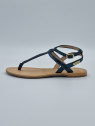 hamado cuir bleu