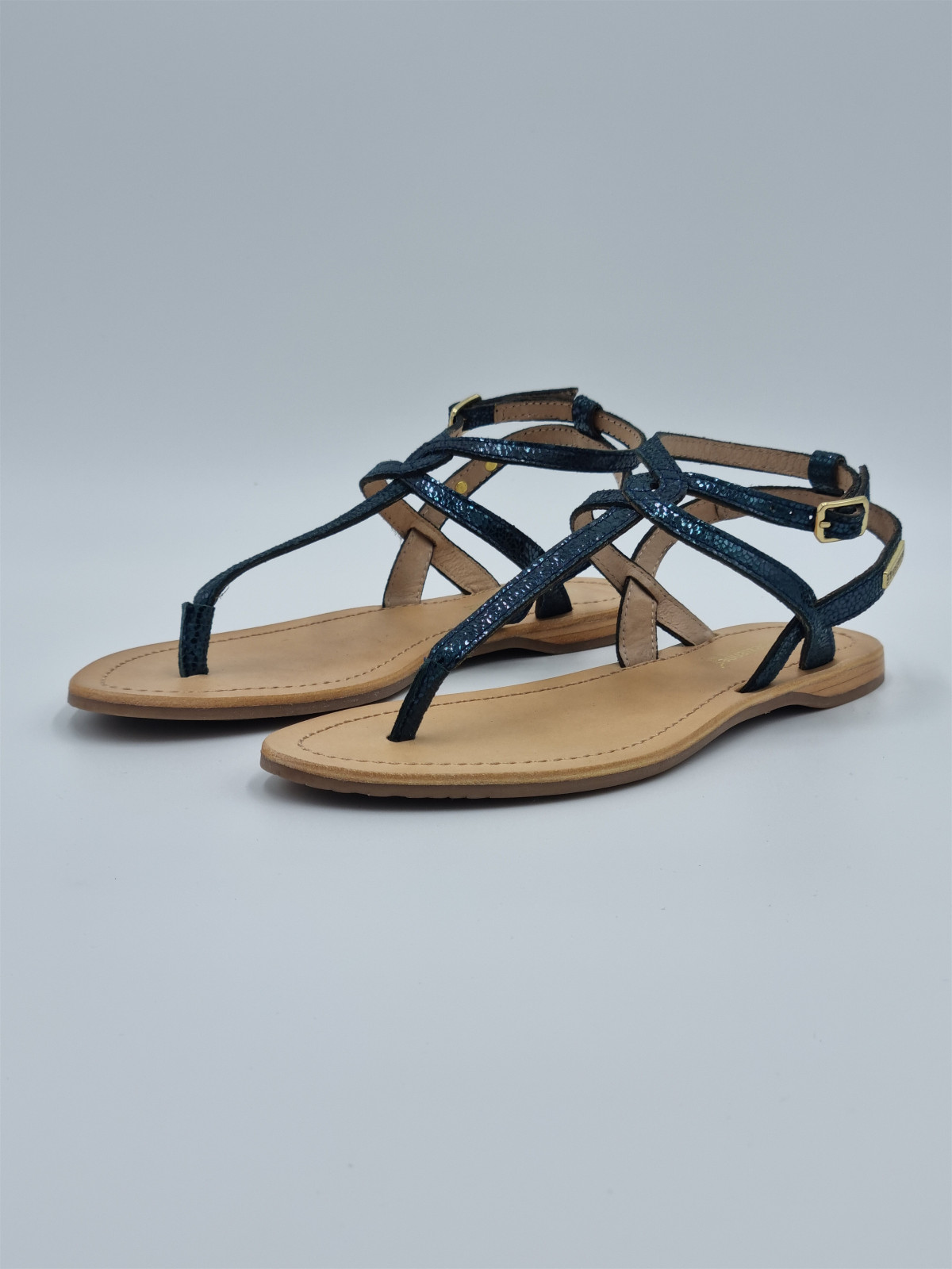 hamado cuir bleu