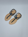 hamado cuir bleu
