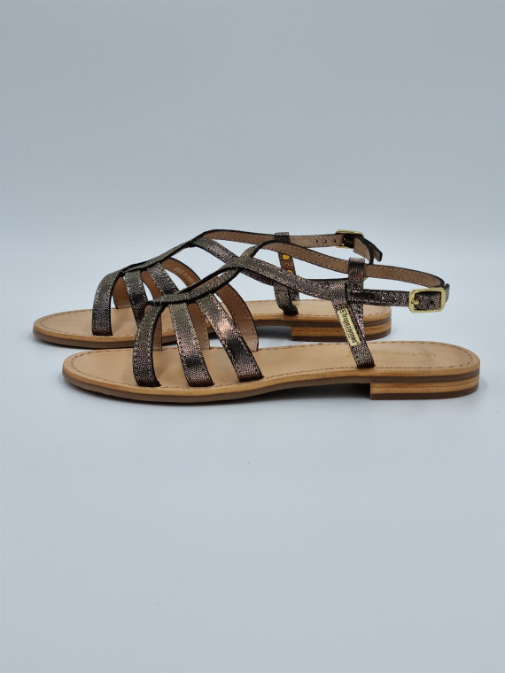 hemily cuir noir/irise