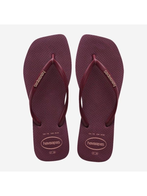 square logo f caoutchouc violet