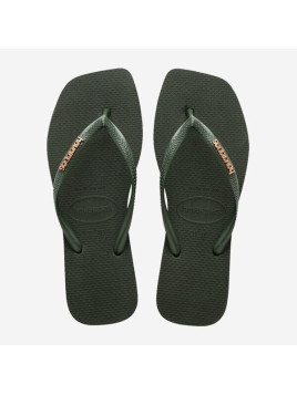 square logo f caoutchouc kaki