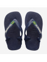 baby brasil logo ii caoutchouc navy blue/citrus yellow