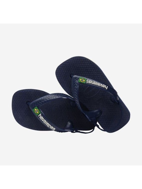 baby brasil logo ii caoutchouc navy blue/citrus yellow