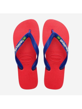 brasil logo f hav caoutchouc navy blue / red