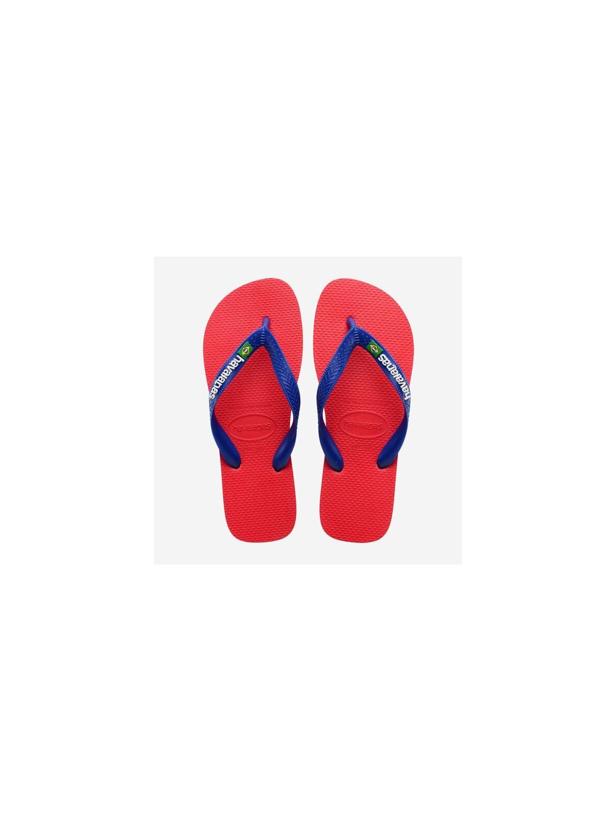 brasil logo f hav caoutchouc navy blue / red