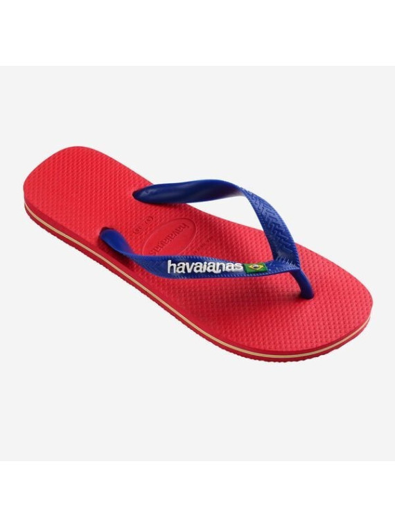 brasil logo f hav caoutchouc navy blue / red