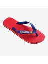 brasil logo f hav caoutchouc navy blue / red
