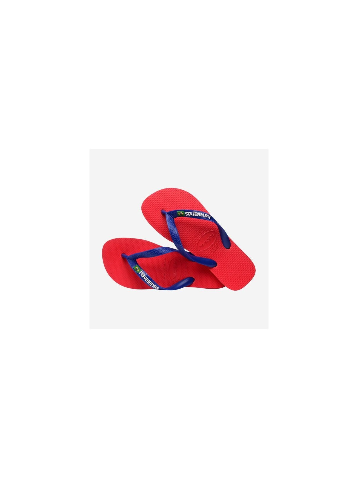 brasil logo f hav caoutchouc navy blue / red
