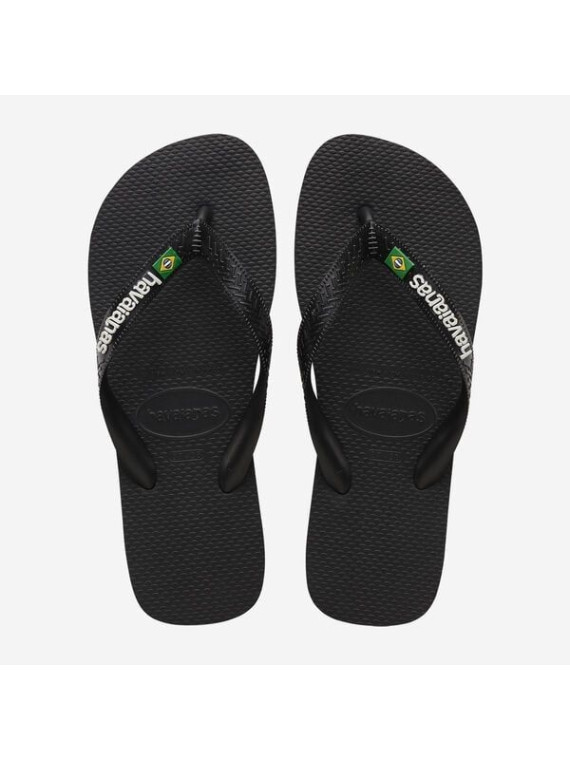 brasil logo f hav caoutchouc black/black