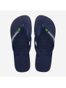 brasil logo e hav caoutchouc navy blue