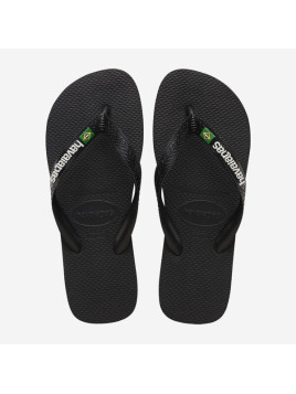 brasil logo h hav caoutchouc black/black