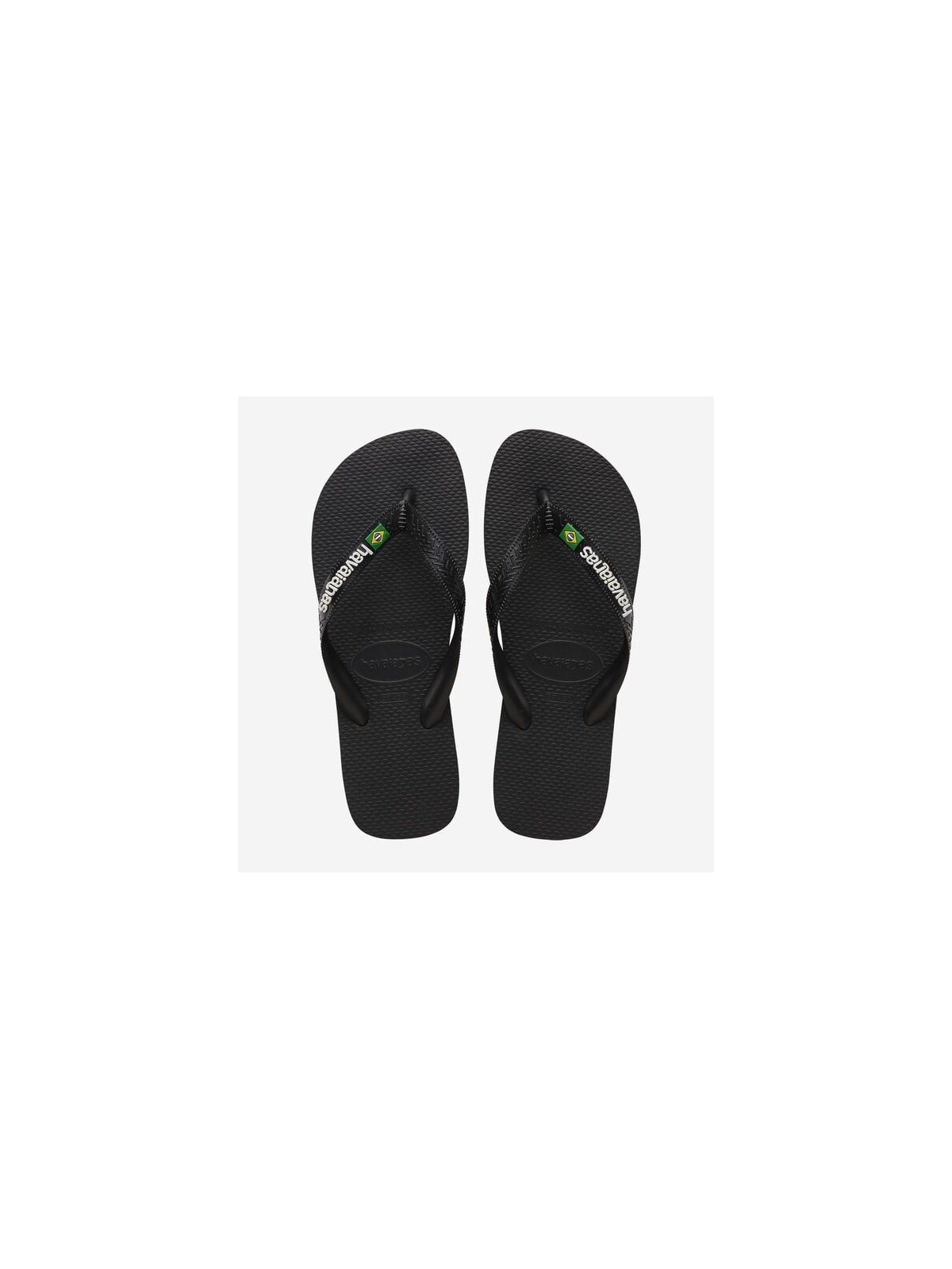 brasil logo h hav caoutchouc black/black