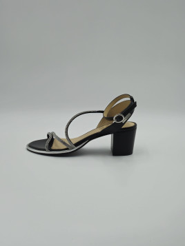 lilastar cuir/synthétique noir