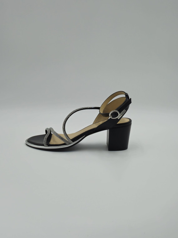 lilastar cuir/synthétique noir