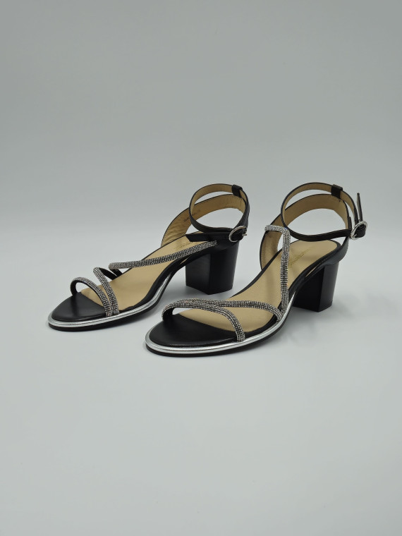 lilastar cuir/synthétique noir