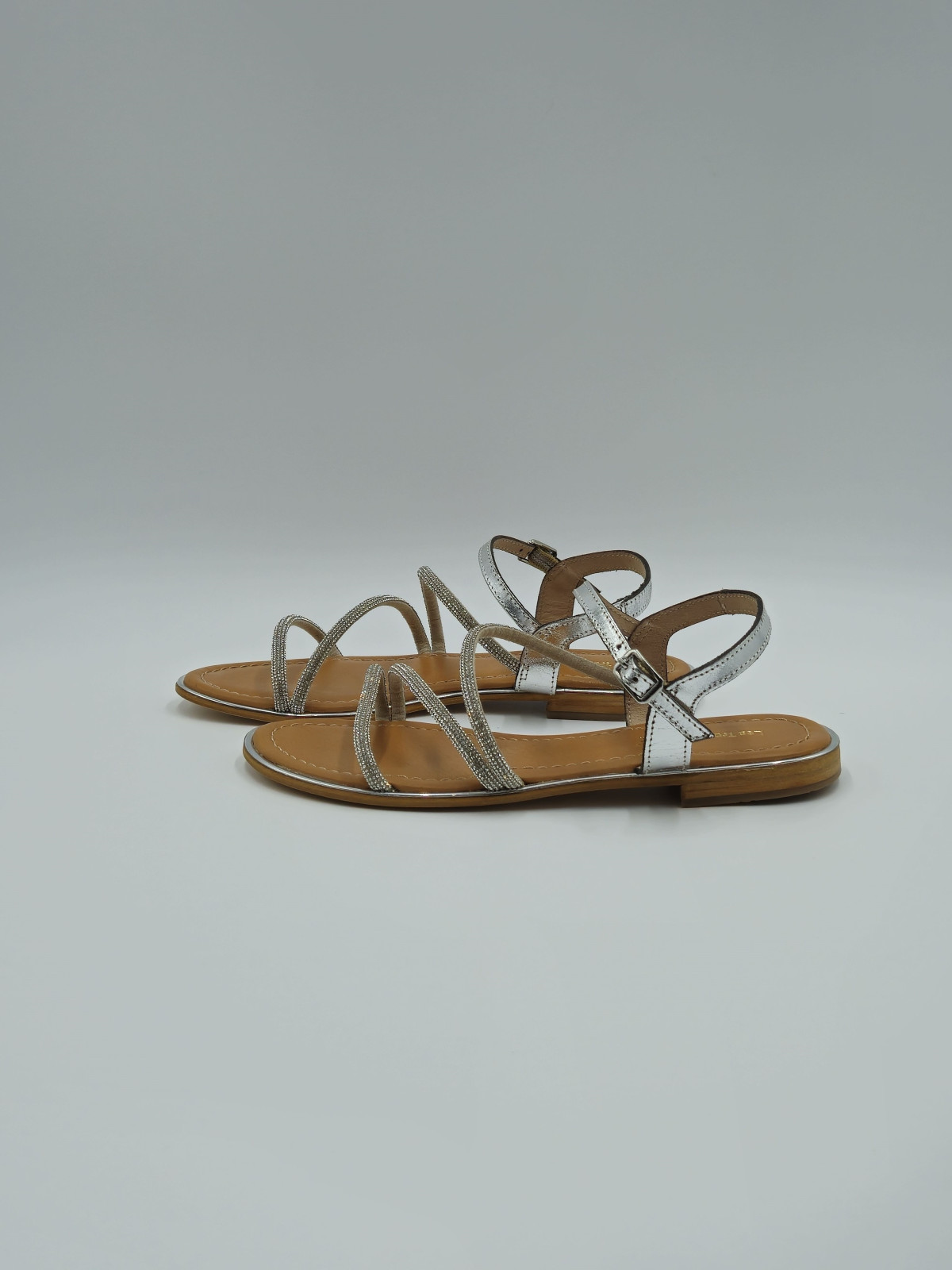 hoctavy cuir/synthétique argent