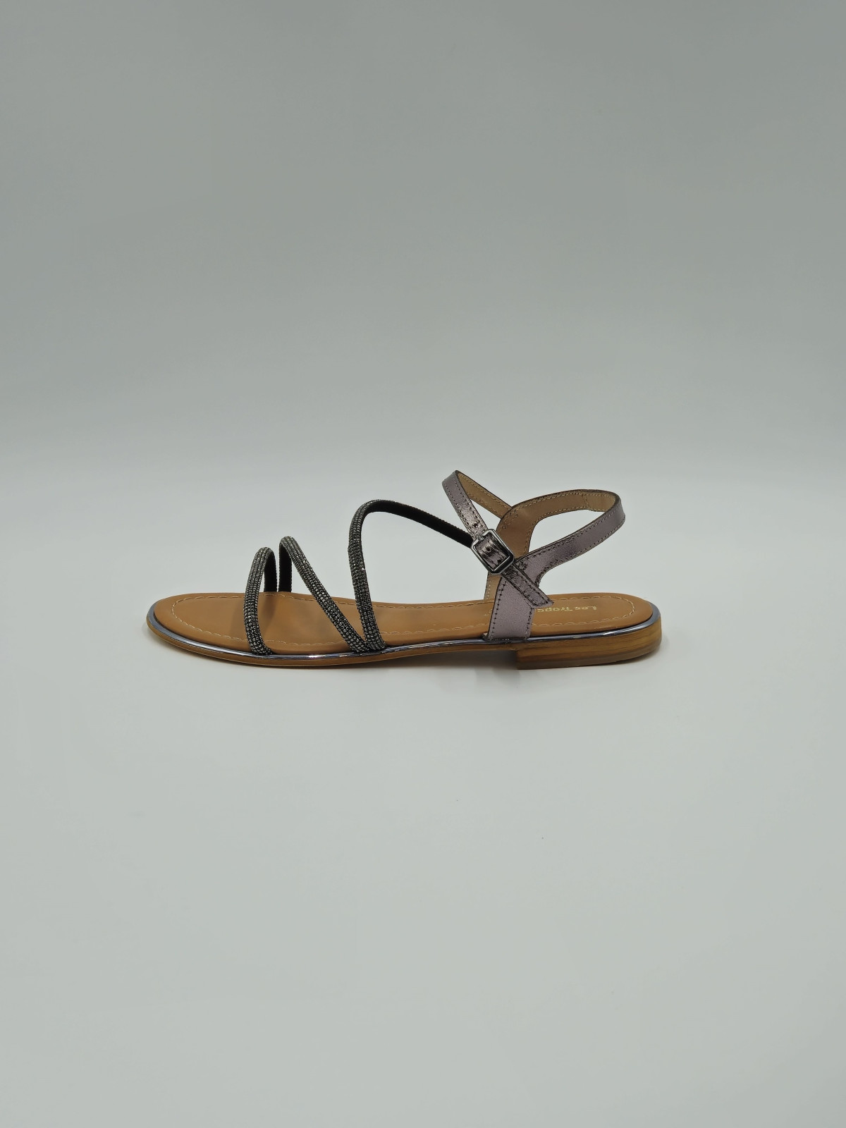 hoctavy cuir/synthétique argent foncé