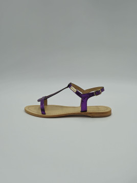 hamat cuir violet