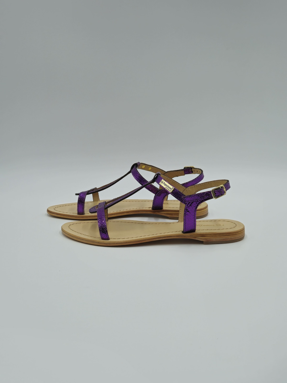 hamat cuir violet
