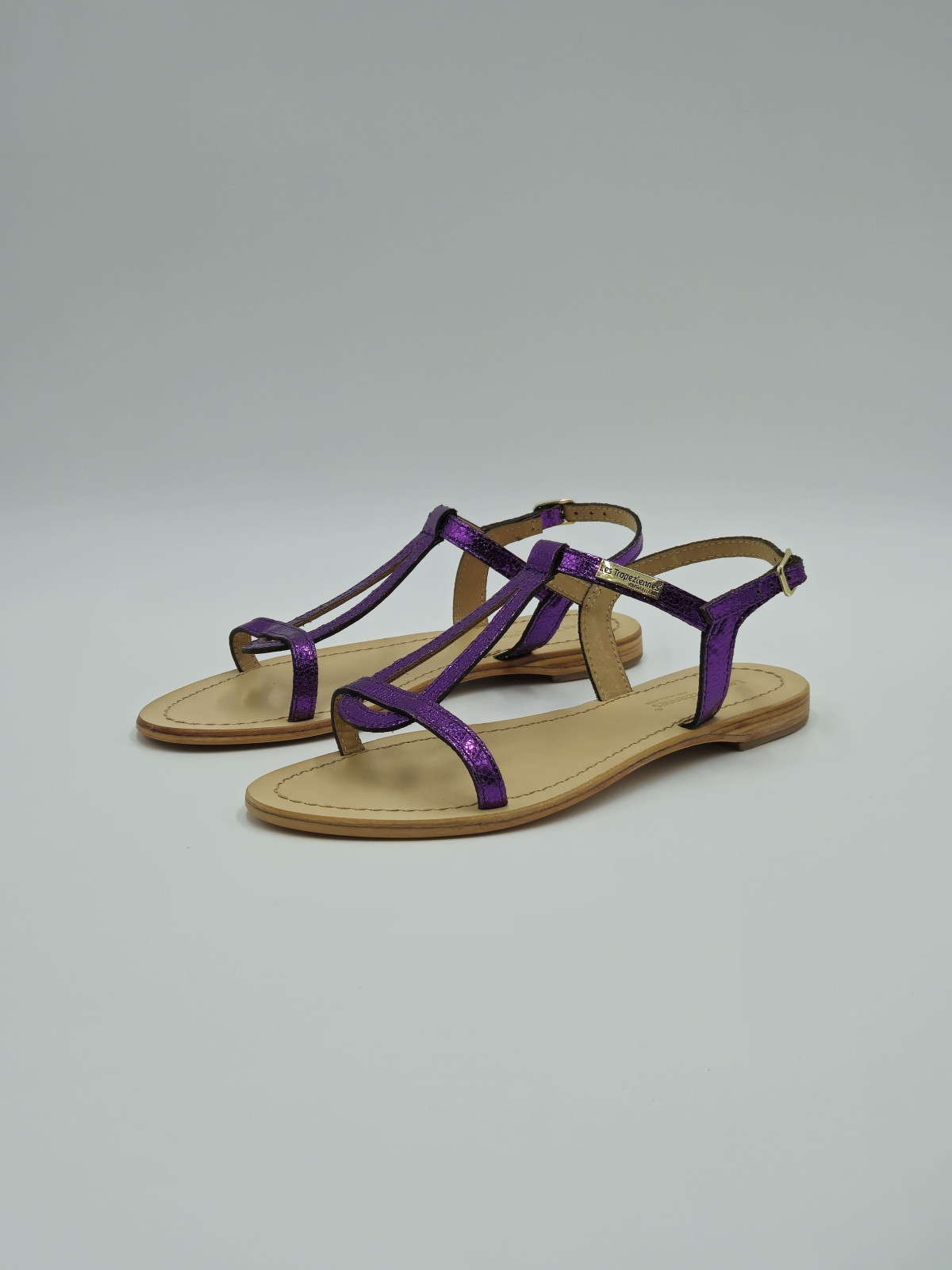 hamat cuir violet