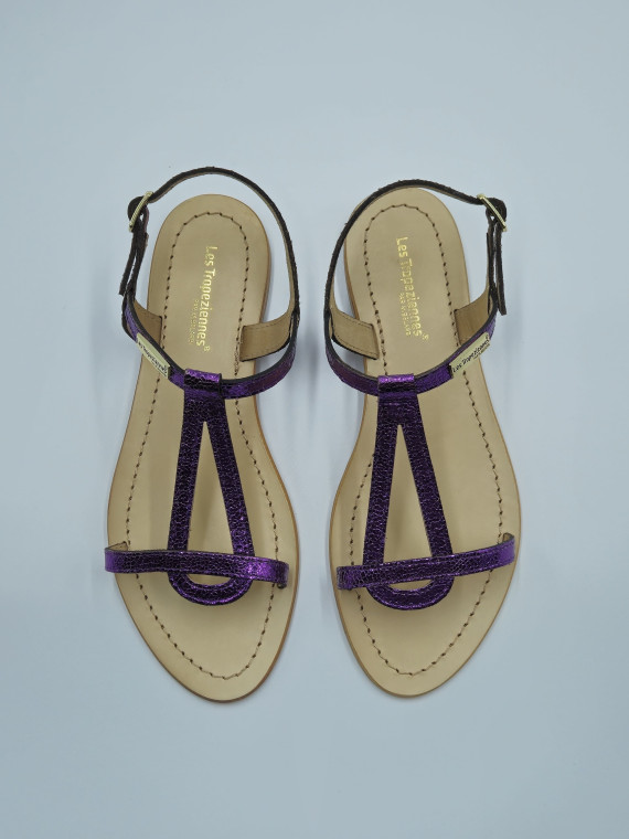 hamat cuir violet