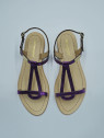 hamat cuir violet