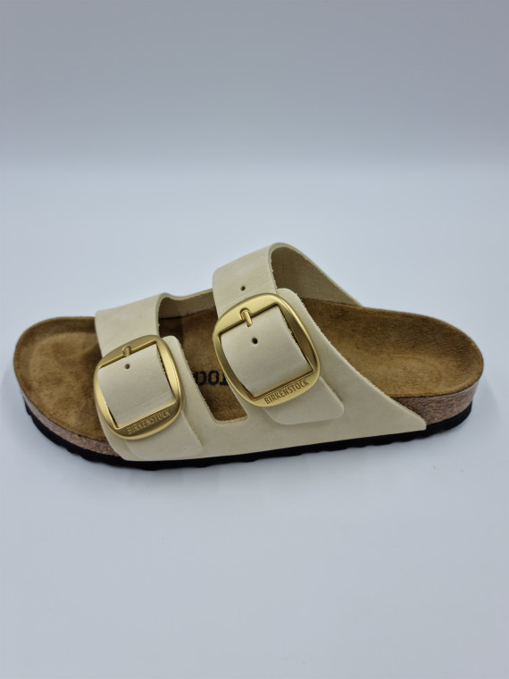 arizona big buckle cuir ecru