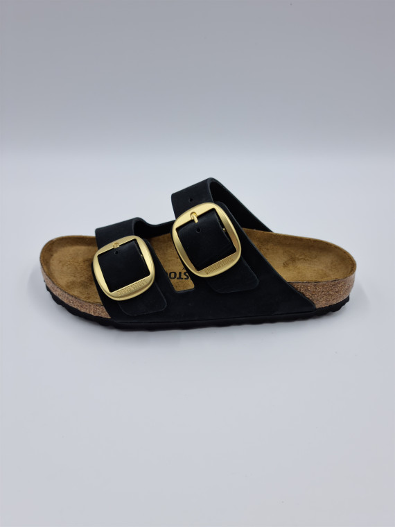 arizona big buckle cuir noir