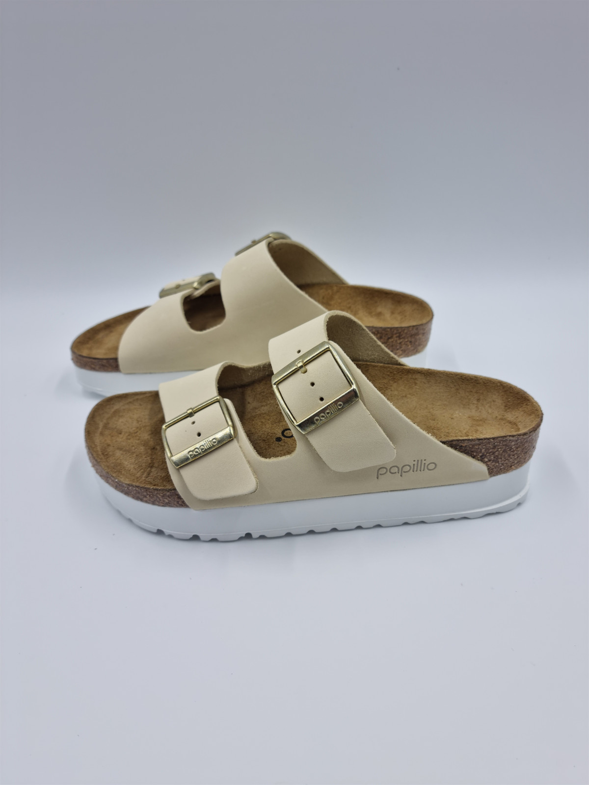 arizona platform fle nubuck ecru