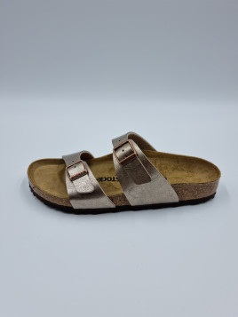 sydney cuir/autre matière taupe