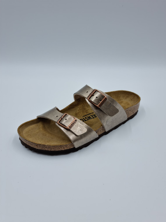 sydney cuir/autre matière taupe