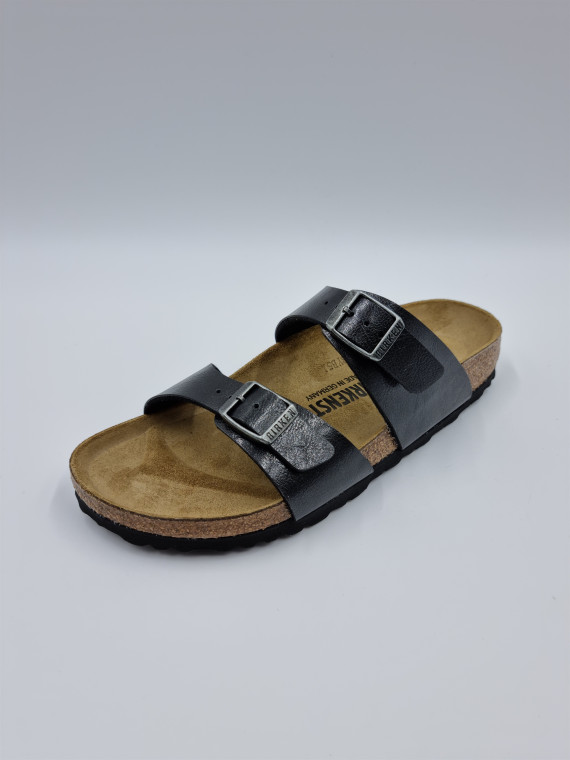 sydney cuir/autre matière noir