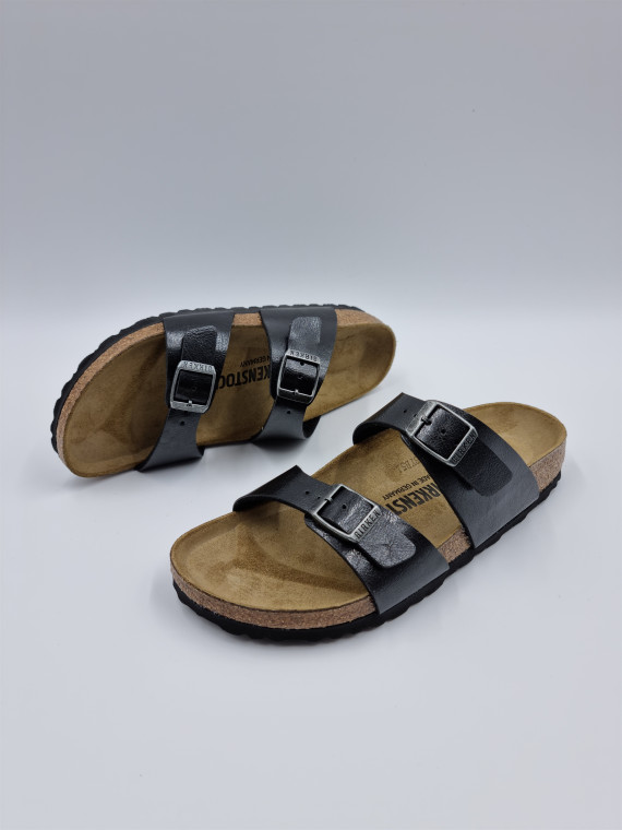 sydney cuir/autre matière noir