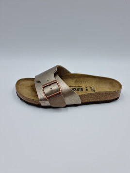 catalina cuir/autre matière taupe