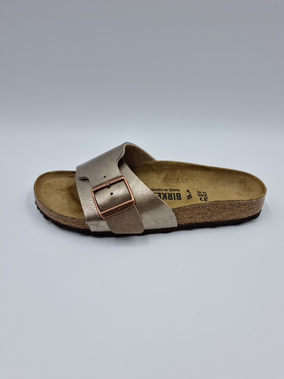 catalina cuir/autre matière taupe