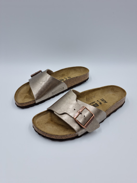 catalina cuir/autre matière taupe