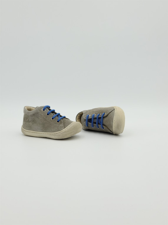 cocoon suede sole bone grey/blue