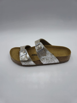 sydney cuir/autre matière argent