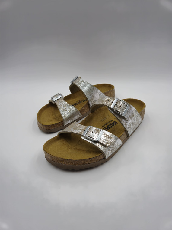 sydney cuir/autre matière argent