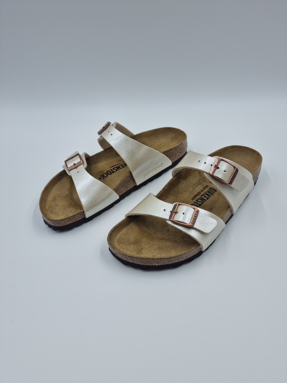 sydney cuir/autre matière blanc