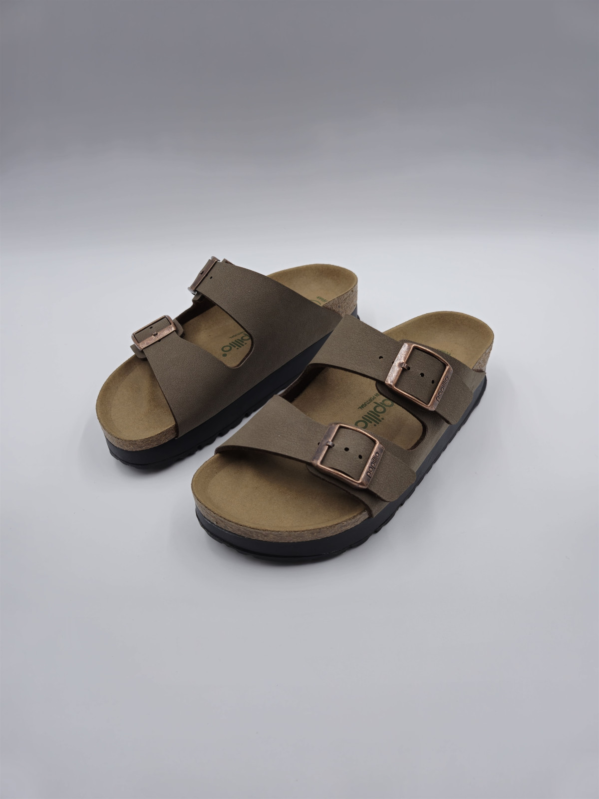 arizona platform fle nubuck marron