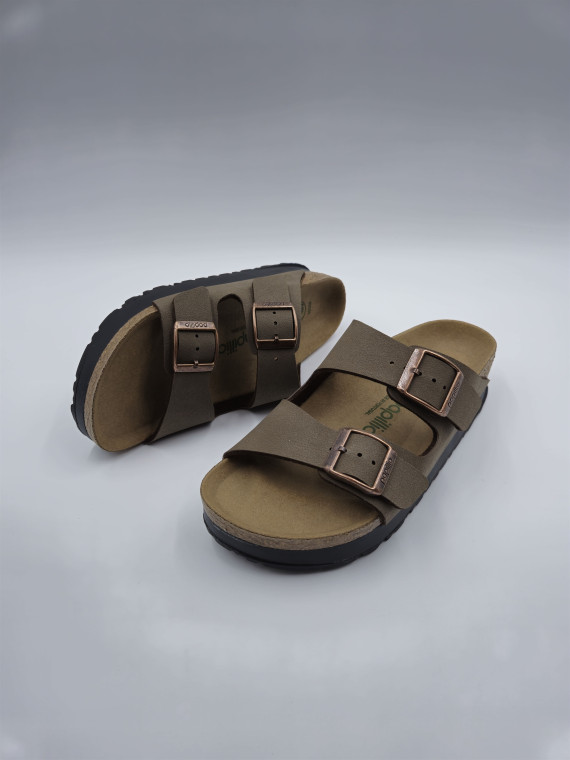 arizona platform fle nubuck marron