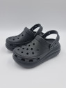 crush clog pu. black