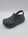crush clog pu. black