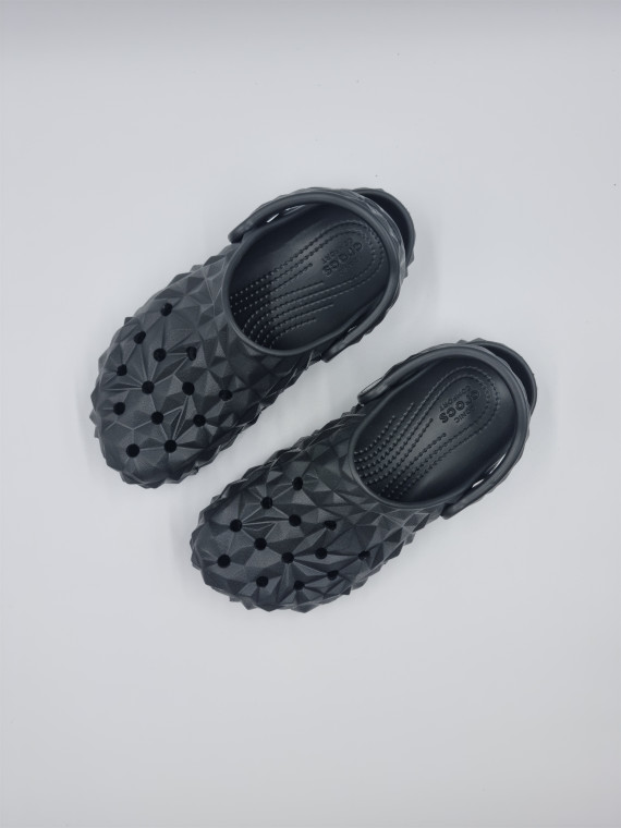 classic geometric cl pu. black