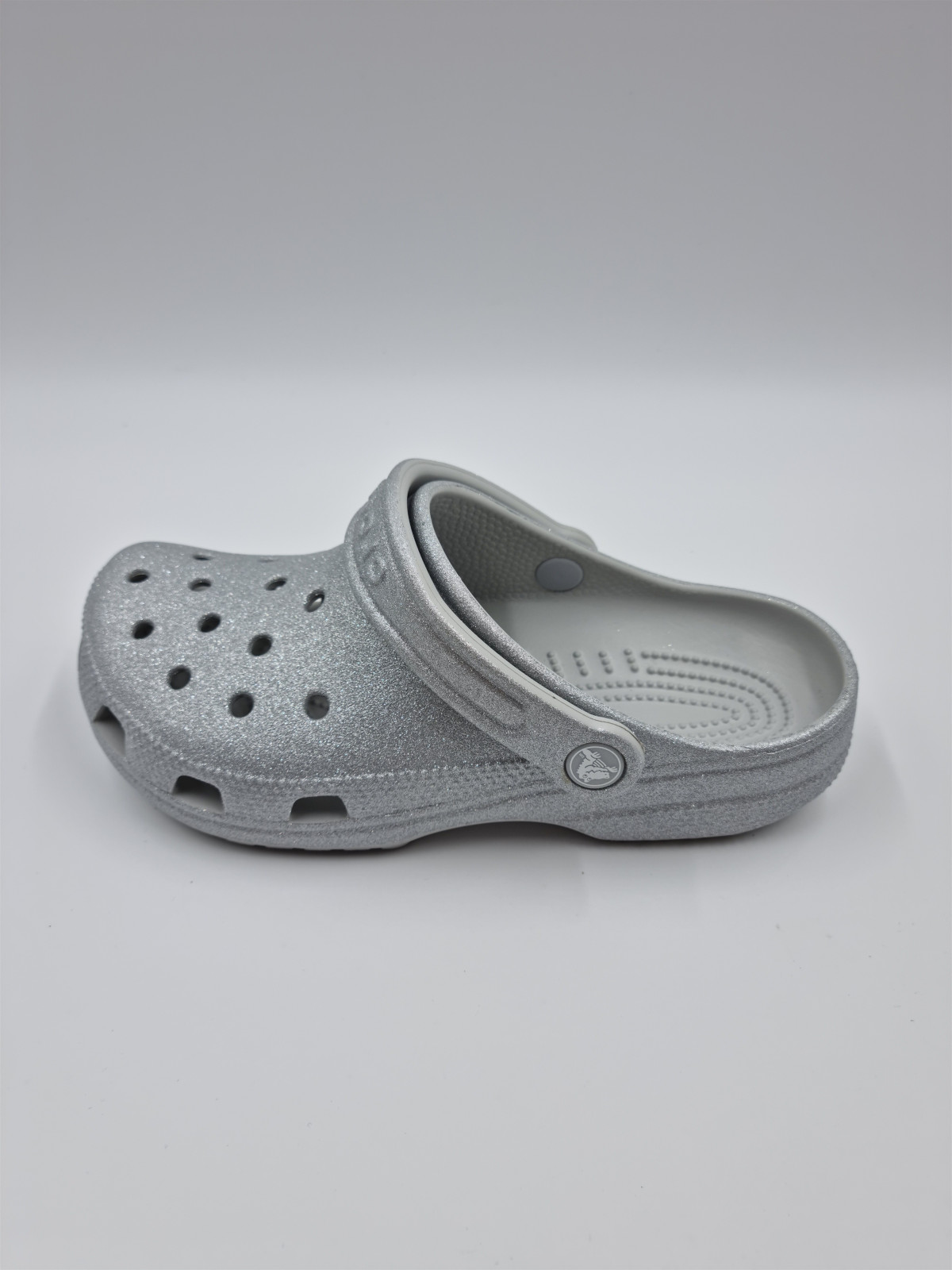 classic glitter w pu. silver glit